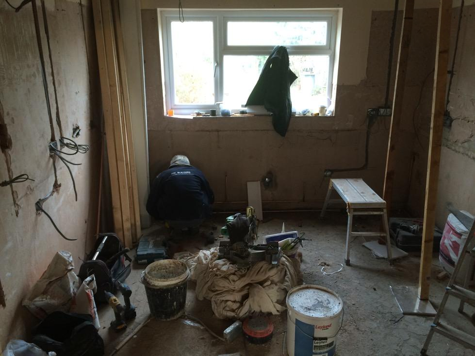 Kitchen and utility room renovation in Wavendon