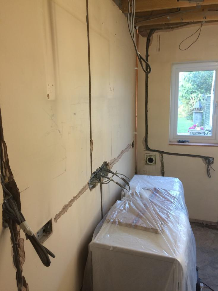 Kitchen and utility room renovation in Wavendon