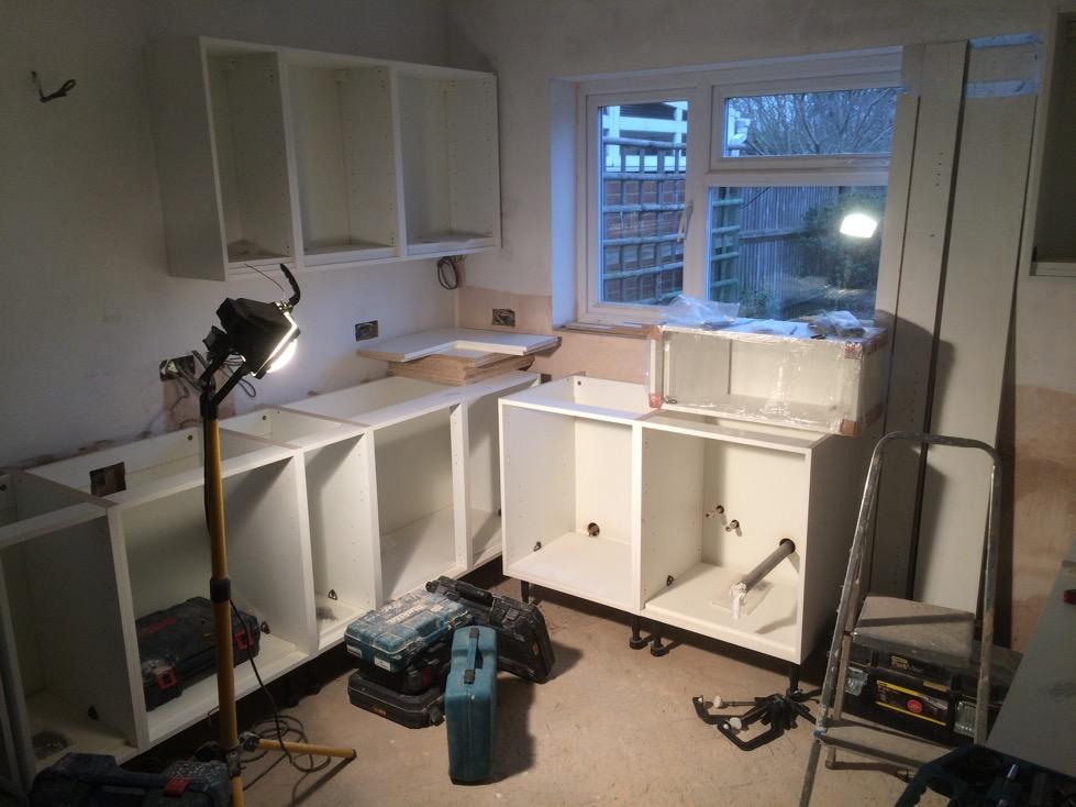 Kitchen and utility room renovation in Wavendon