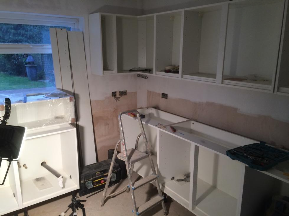 Kitchen and utility room renovation in Wavendon