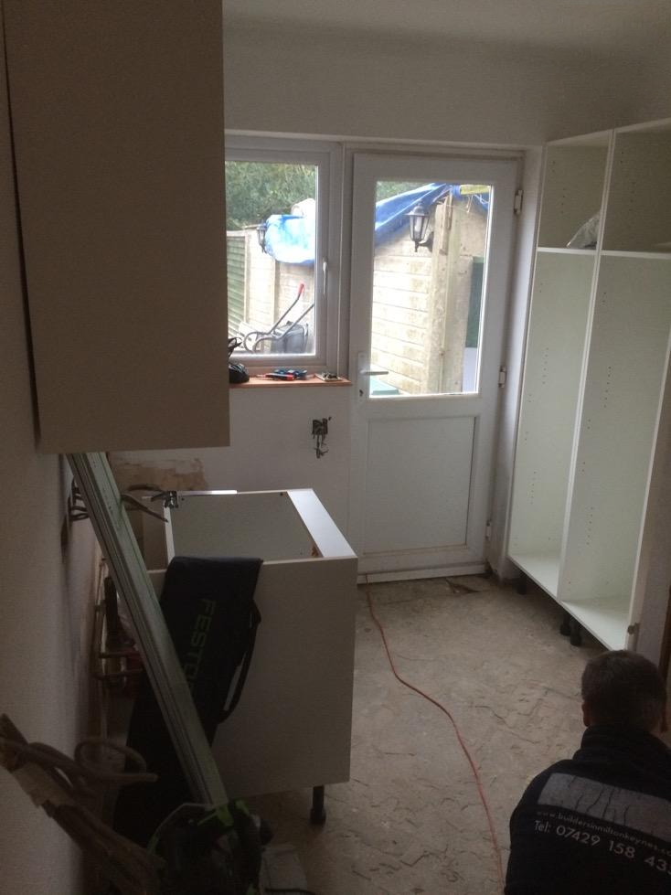 Kitchen and utility room renovation in Wavendon