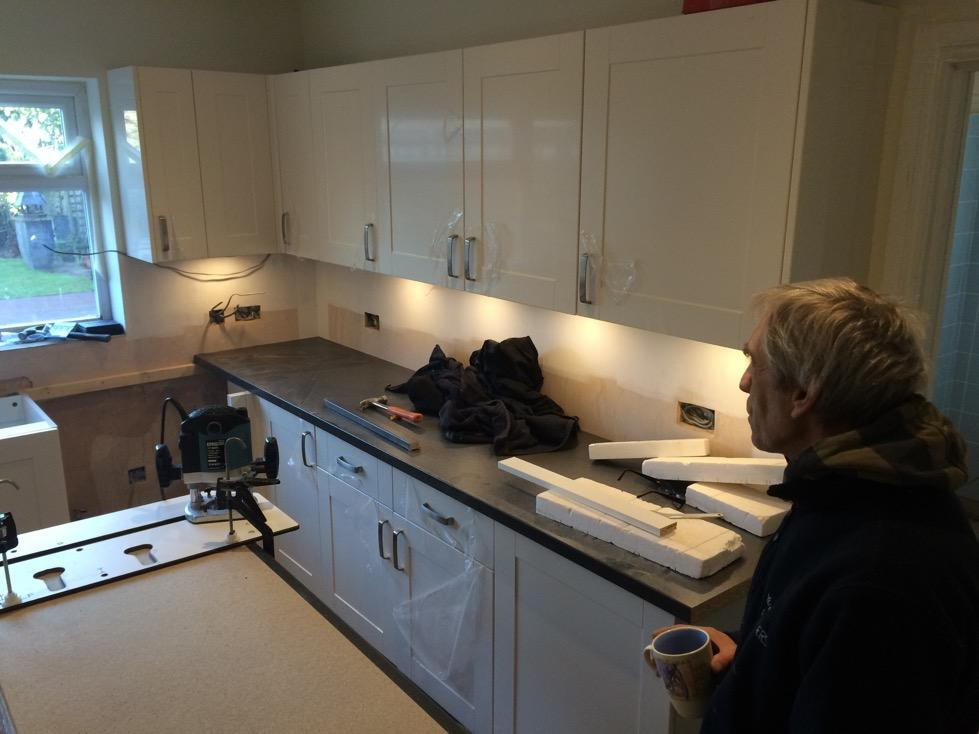 Kitchen and utility room renovation in Wavendon