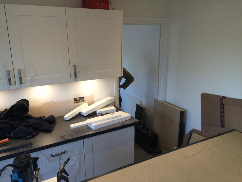Kitchen and utility room renovation in Wavendon