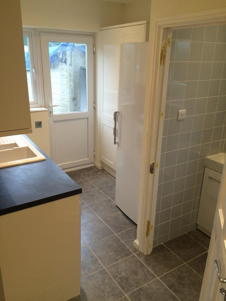 Kitchen and utility room renovation in Wavendon