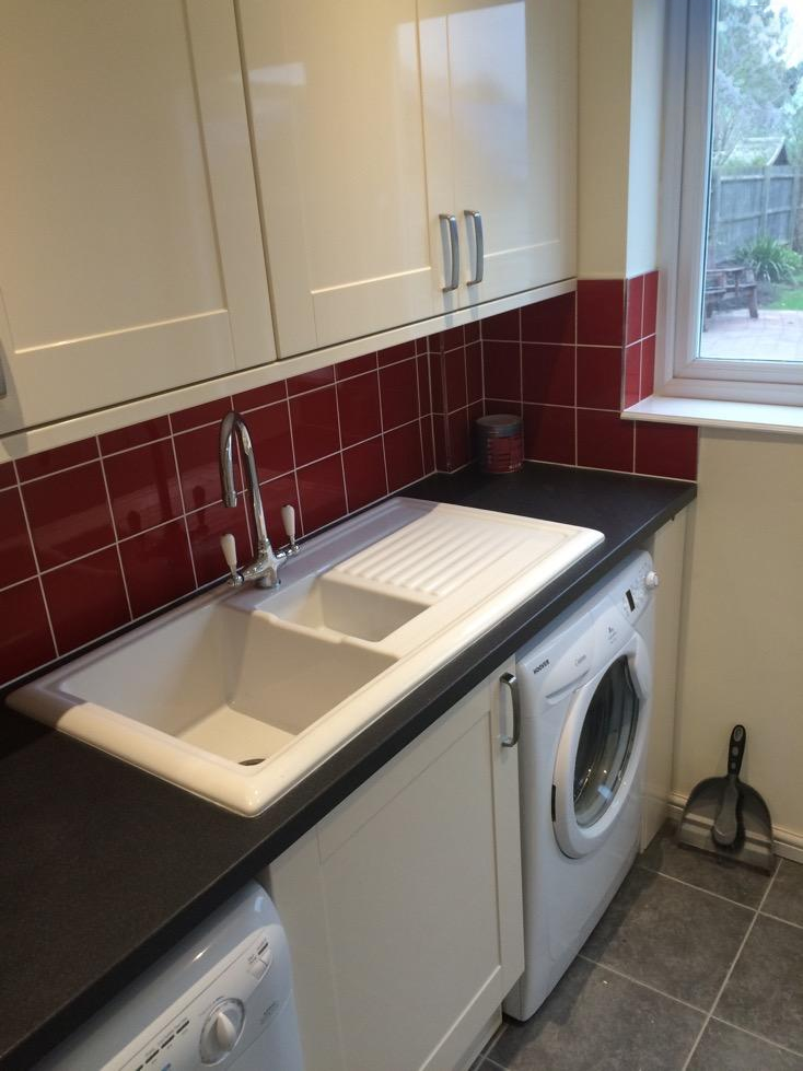 Kitchen and utility room renovation in Wavendon