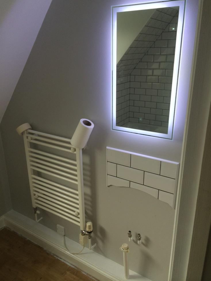 Guest bathroom renovation in Monkston Park
