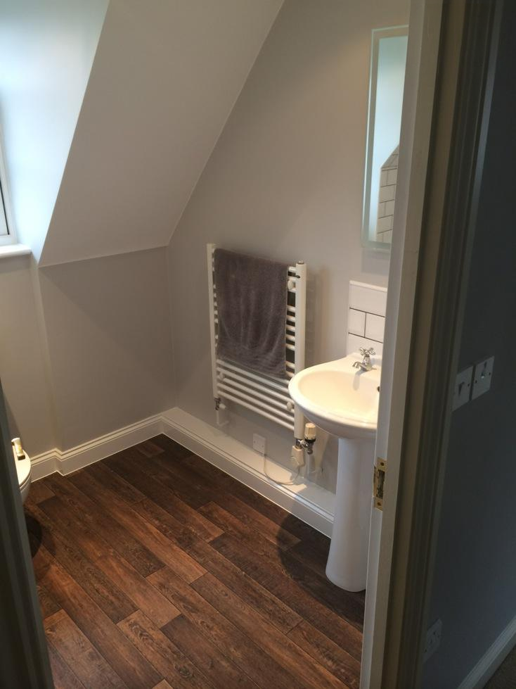 Guest bathroom renovation in Monkston Park