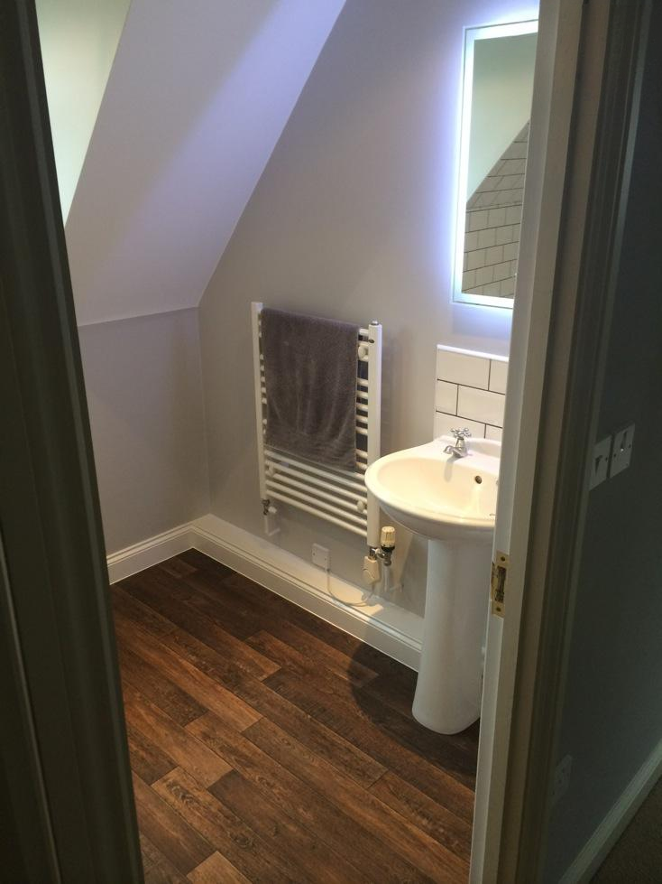 Guest bathroom renovation in Monkston Park