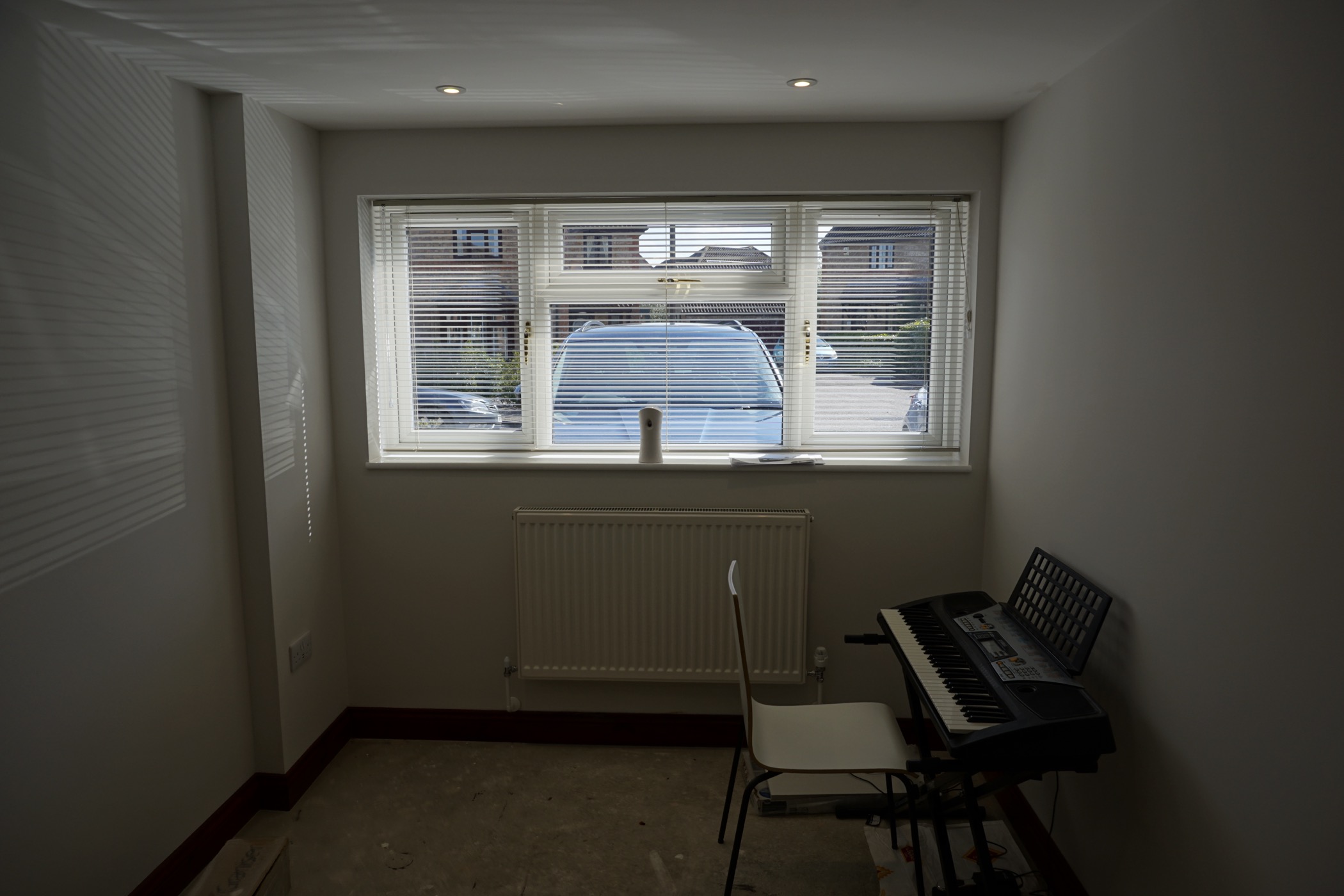 En-suite installation as a part of garage conversion