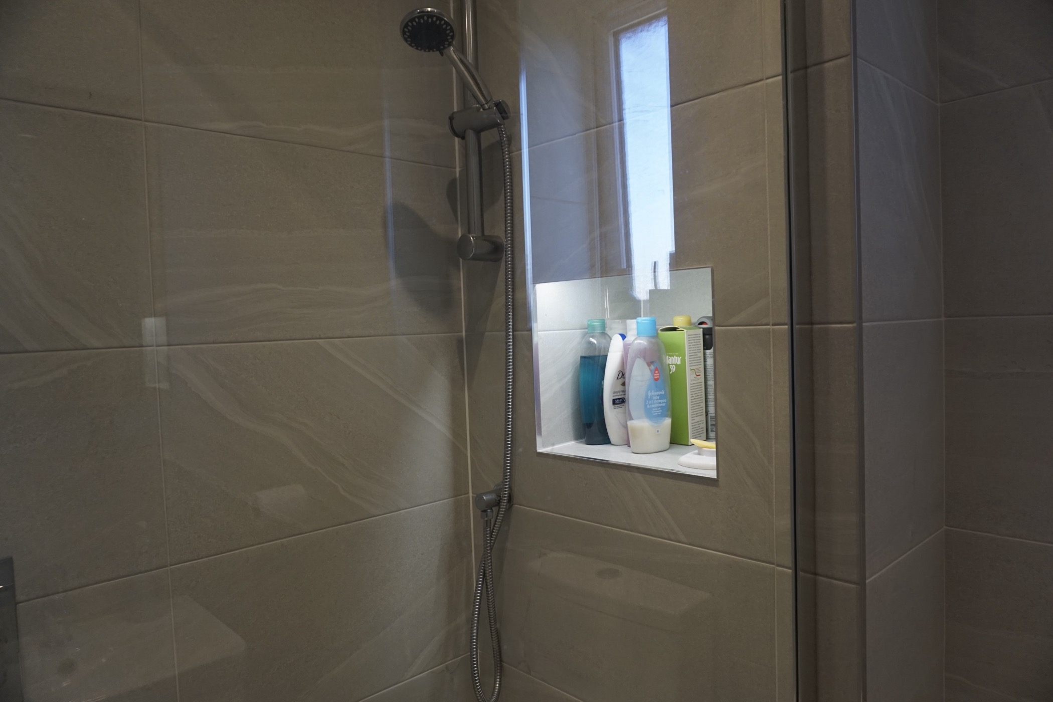 En-suite installation as a part of garage conversion