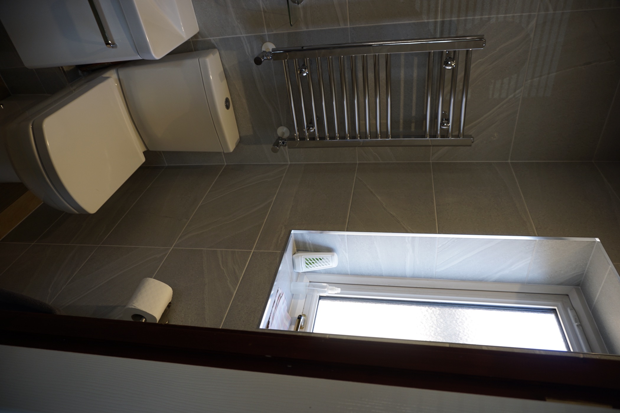 En-suite installation as a part of garage conversion