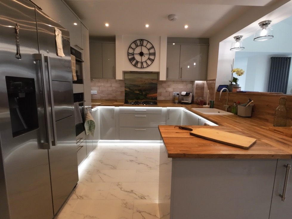 Kitchen renovation and RSJ installations in Bletchley